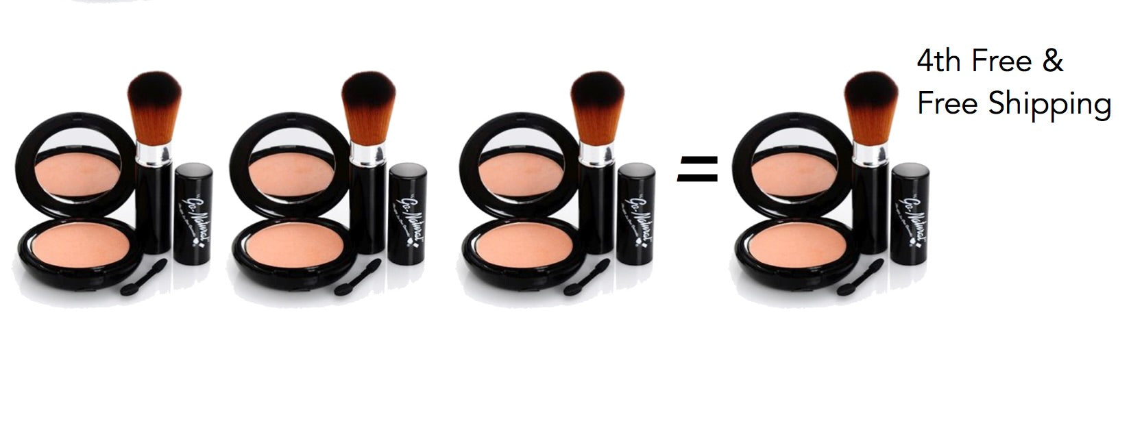 GO-NATURAL® ALL-IN-ONE® Powder - Travel Gift Set - LARGE