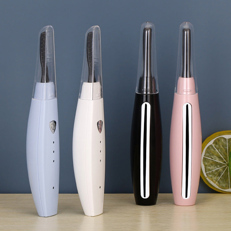 Electric Heated Eyelash Curler USB Rechargeable Eyelashes Curler